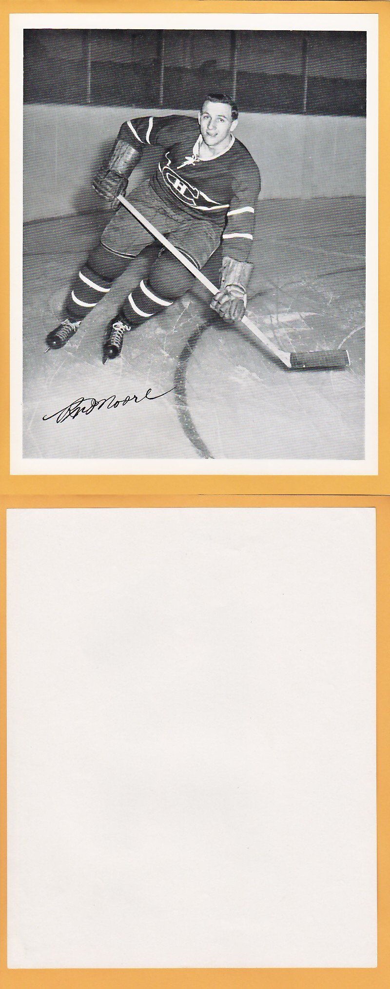 1945-54 QUAKER OATS PHOTO DICKIE MOORE photo 1945-54 QUAKER OATS PHOTO DICKIE MOORE photo